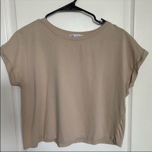zara t shirt ( modeled )